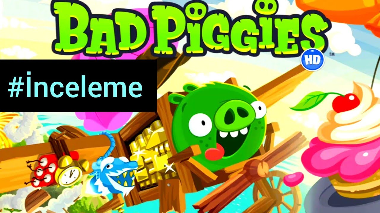 SİNSİ DOMUZLARIN ÇILGIN ARAÇLARI!!-Bad Piggies-İnceleme