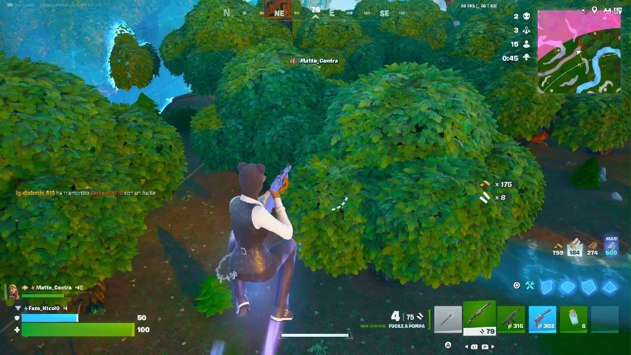 Fortnite ma gioco con matte