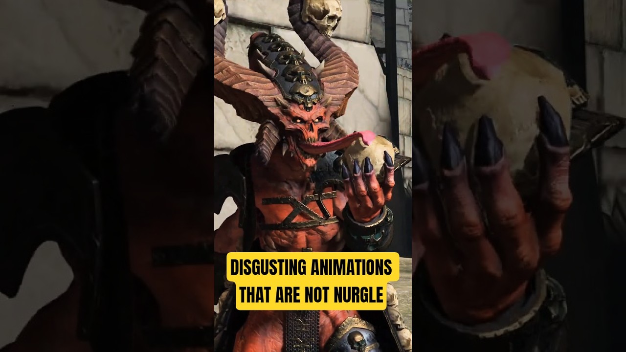 Disgusting Warhammer 3 Animations That are NOT Nurgle