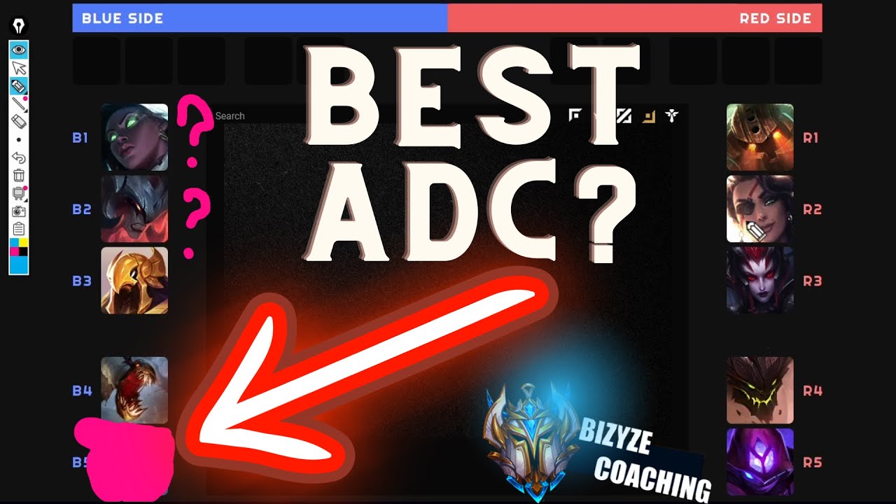 [ENG SUB] HOW TO CHOOSE THE BEST ADC IN DRAFT | PREMIUM GUIDE😎