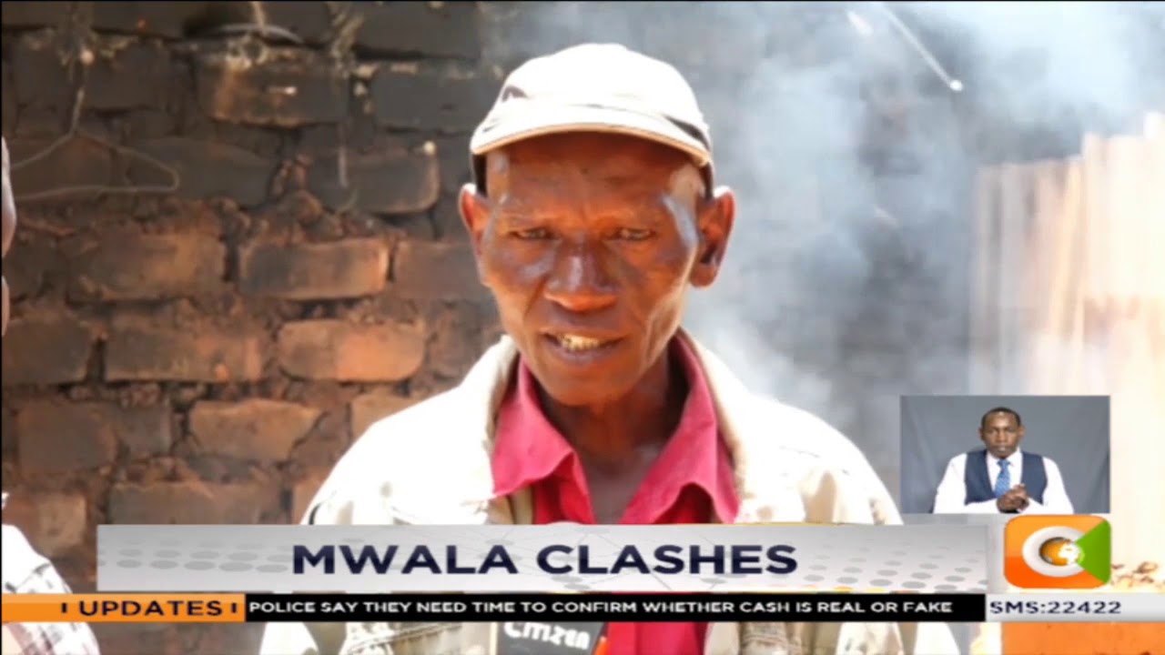 Houses burnt in war over sand in Mwala