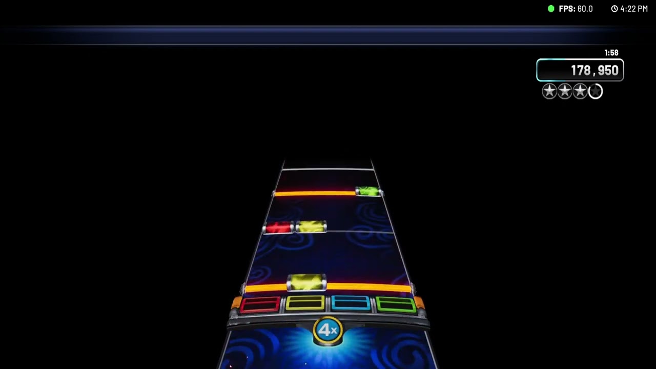 YARG Enter Sandman Expert Drums NEAR FC Gold Stars