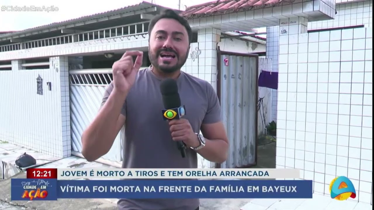 Cidade em Ação - Jovem é morto a tiros e tem a orelha arrancada na cidade de Bayeux