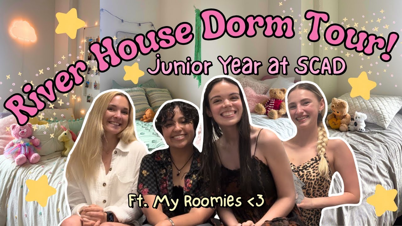 Dorm Tour of SCAD's River House: Junior Year Room! | Isis Lisette