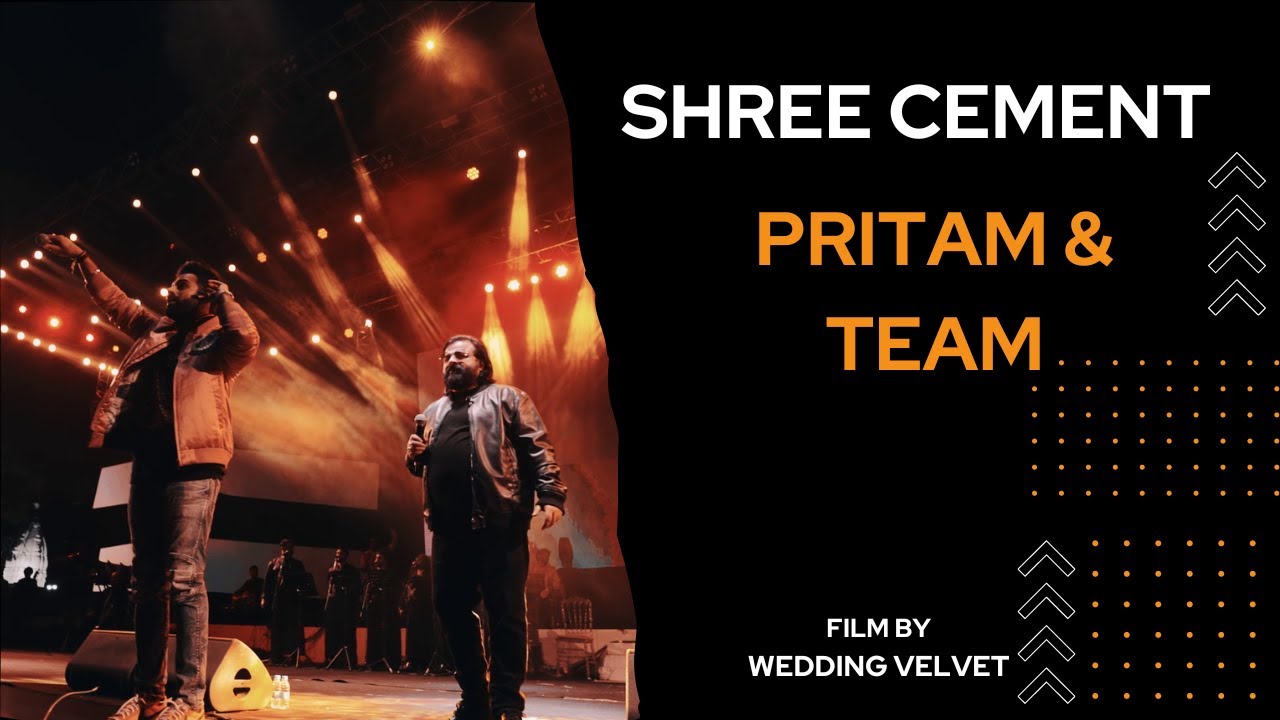 Pritam & Team Concert | Shree Cement | Temple Function 2023 | Wedding Velvet