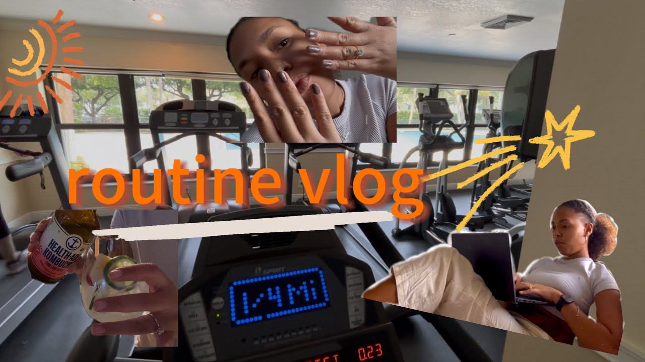 voltando a rotina comigo! drink sem álcool, academia, editando vídeo e etc