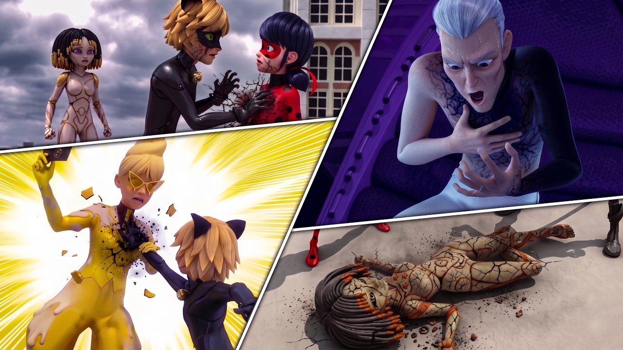 All Miraculous Characters Hit by Cataclysm