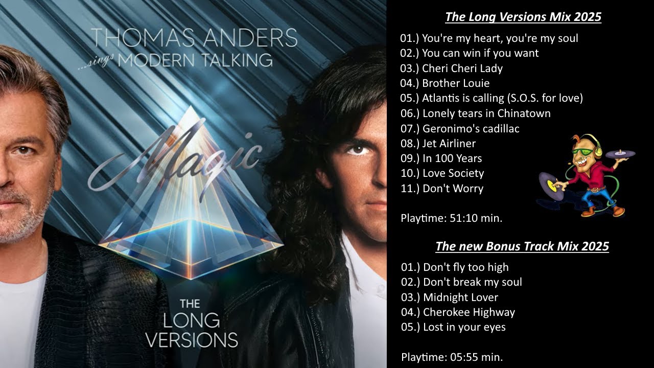 Thomas Anders - The Long Versions Mix 2025 (mixed by DJ Harry)