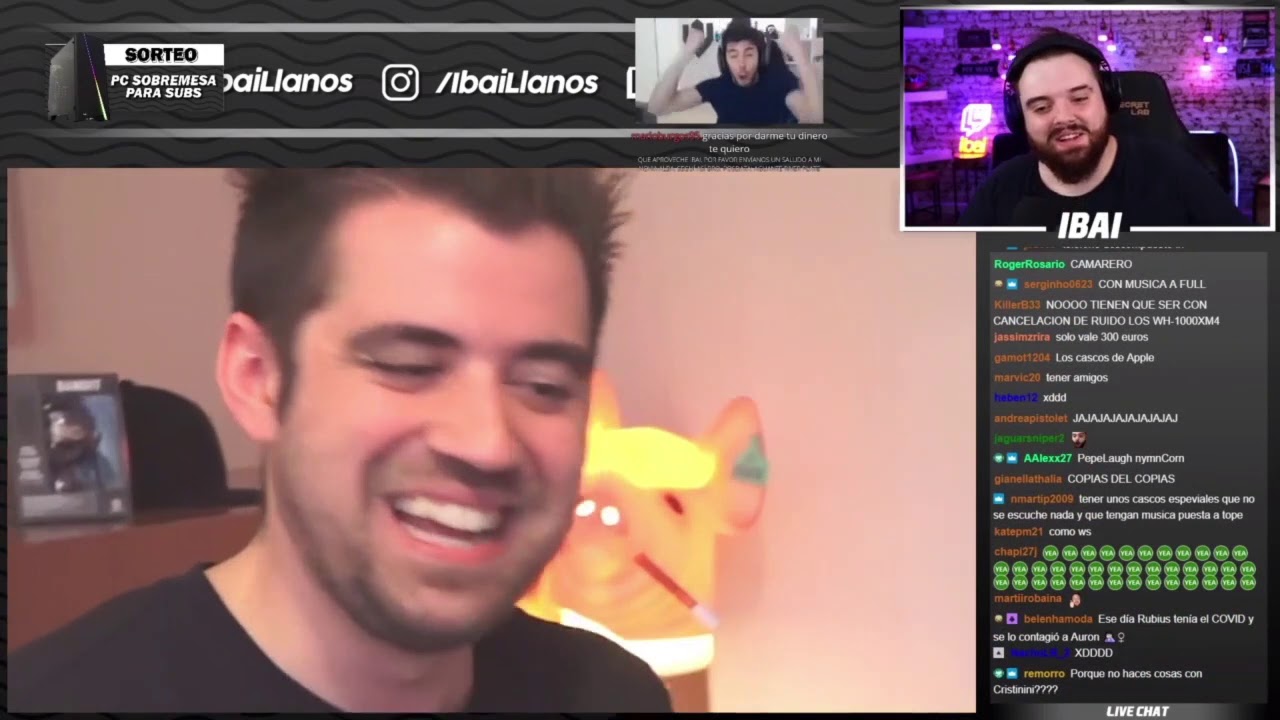 ¡IBAI REACCIONA A WHISPER CHALLENGE DEL RUBIUS CON AURONPLAY!*QUIERE HACERLO*