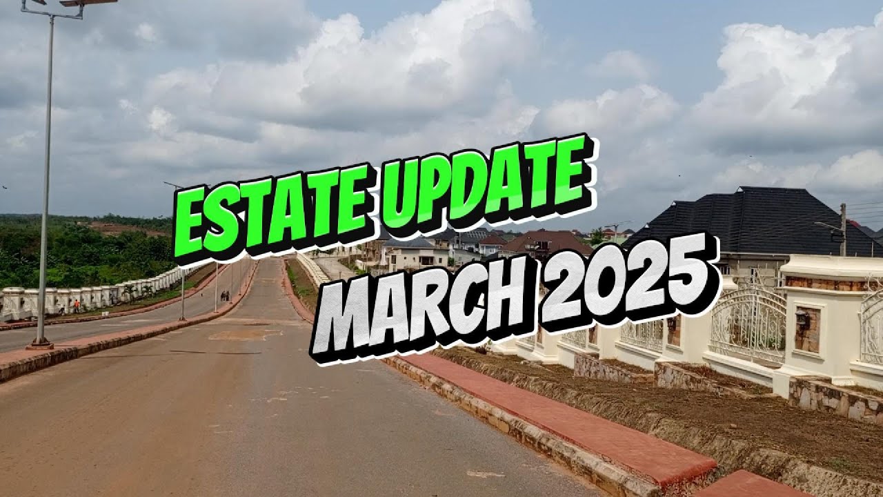 Adron West Park and Gardens, Phase 1, Ayegun-Adron, Ibadan. March 2025 Estate Update.