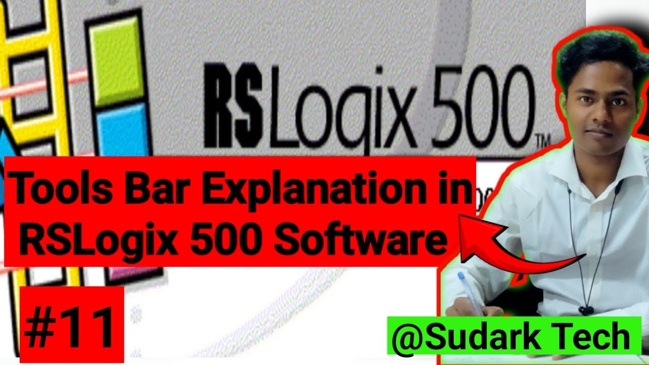RSLogix 500 Programming Tutorial | Tools Bar Help | Sudark Tech #RSLogix