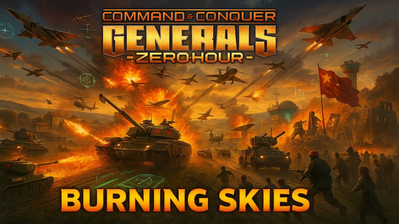 Burning Skies – Campanha da CHINA | Command & Conquer: Generals – Zero Hour