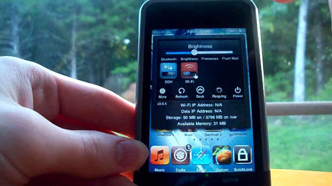 Must Have Cydia Applications: SBSettings