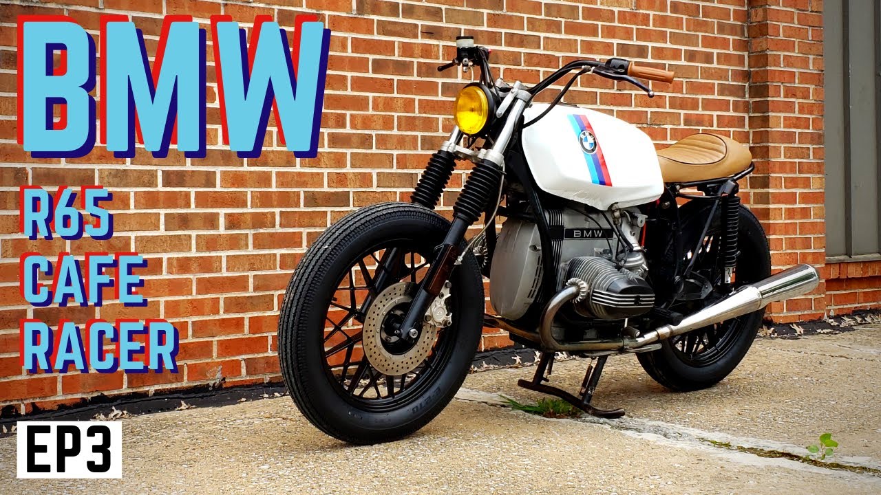BMW Cafe Racer! - Time Crunch Build Completion - R65 Build PT3