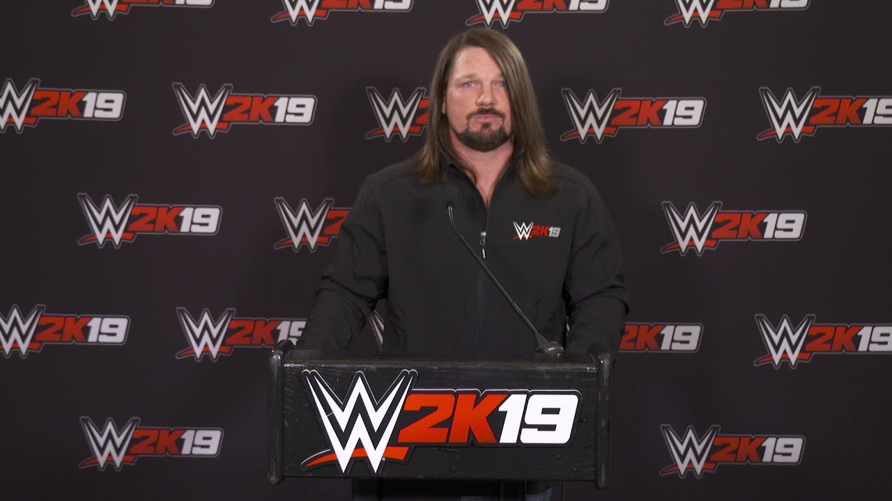 WWE 2K19 cover Superstar announcement - Full press conference