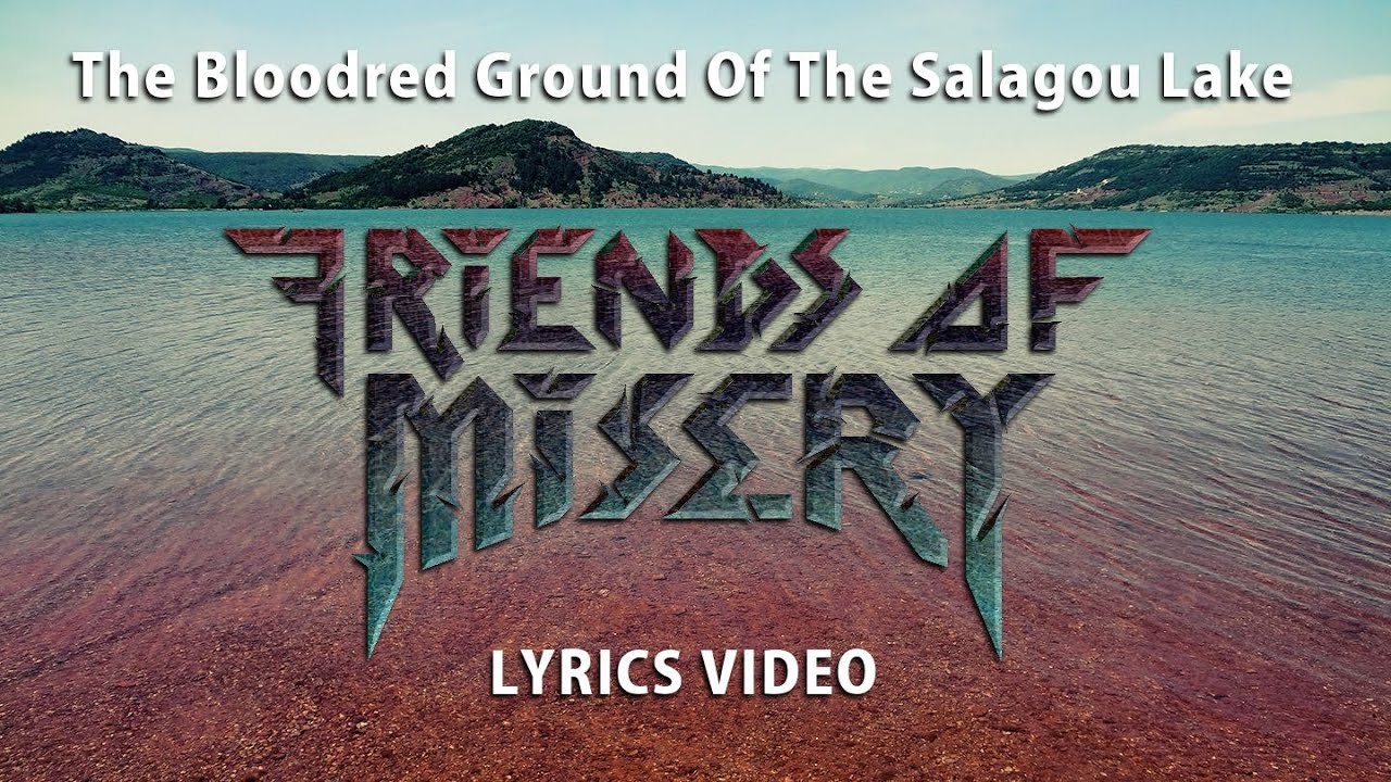 The Bloodred Ground Of The Salagou Lake -  LYRICS VIDEO