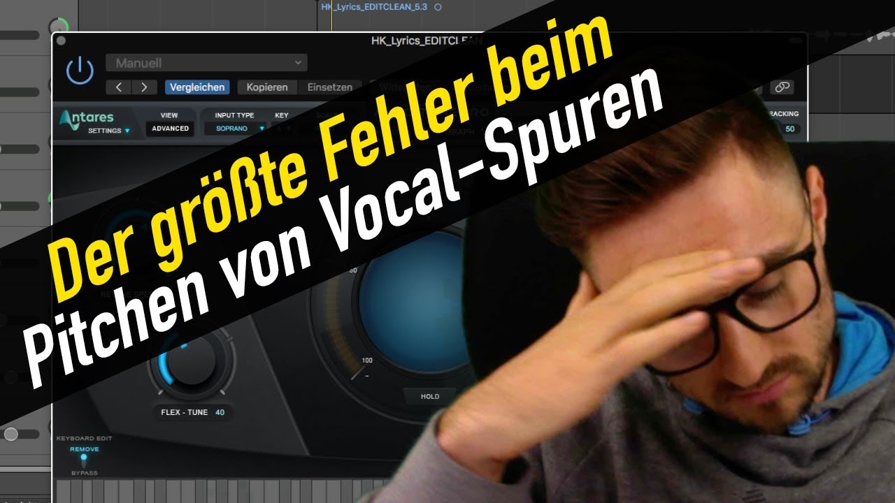 Der größte Fehler beim Pitchen von Vocals! 90% wissen das nicht!  | abmischenlernen.de