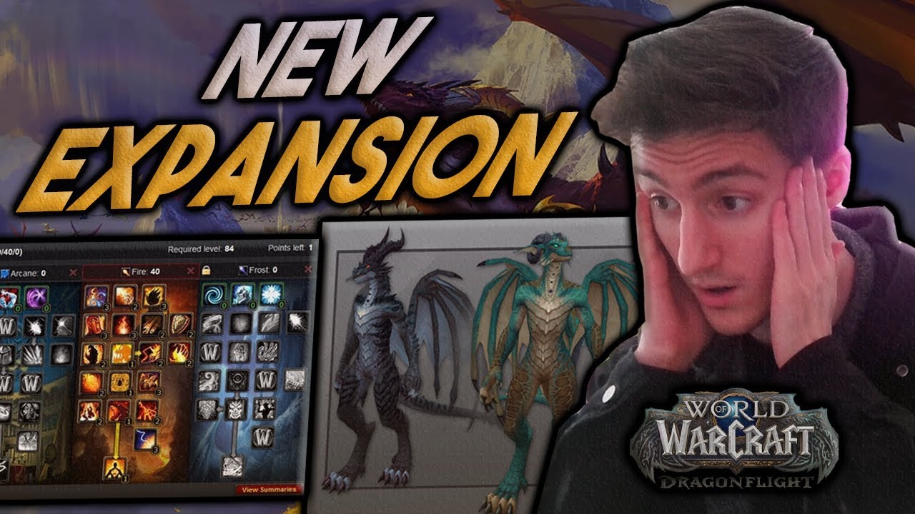 NEW XPAC, NEW TALENT TREES, NEW CLASS/RACE(EVOKER & DRACTHYR) | Aeghis talks about WoW Dragonflight