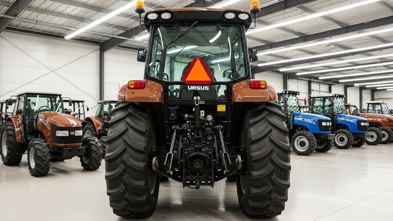 2026 Ursus 5856 Tractor Nowy Potężny Ciągnik Rolniczy Pełna Prezentacja