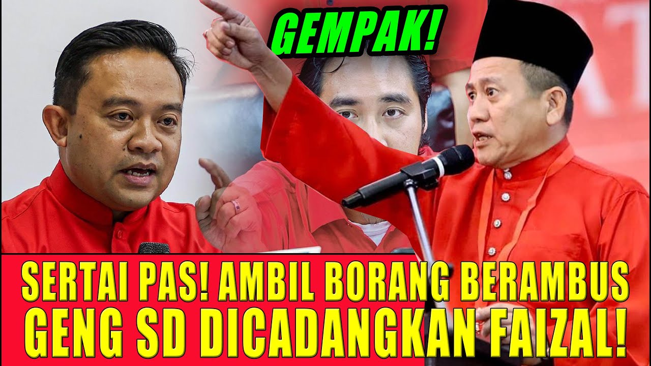 SERTAI PAS! AMBIL BORANG BERAMBUS GENG SD DICADANGKAN FAIZAL!