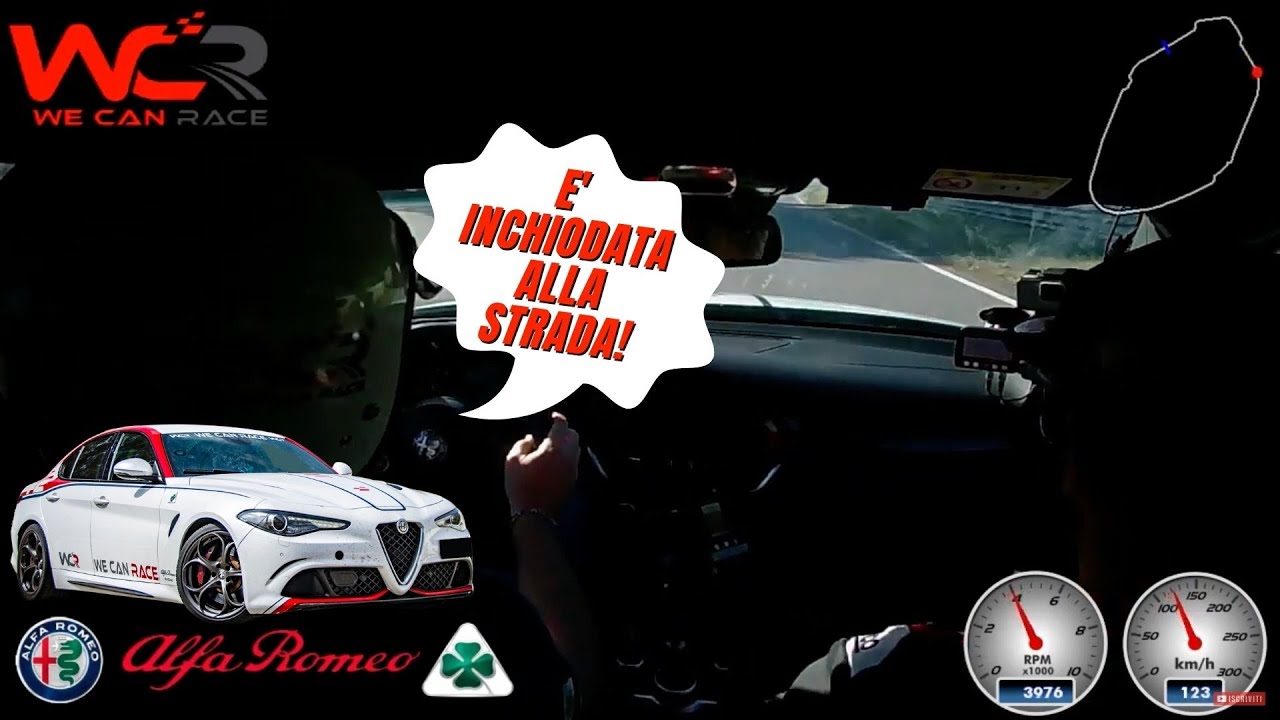 Autodromo Pergusa: Francesco domina l'Alfa Giulia Quadrifoglio da vero professionista