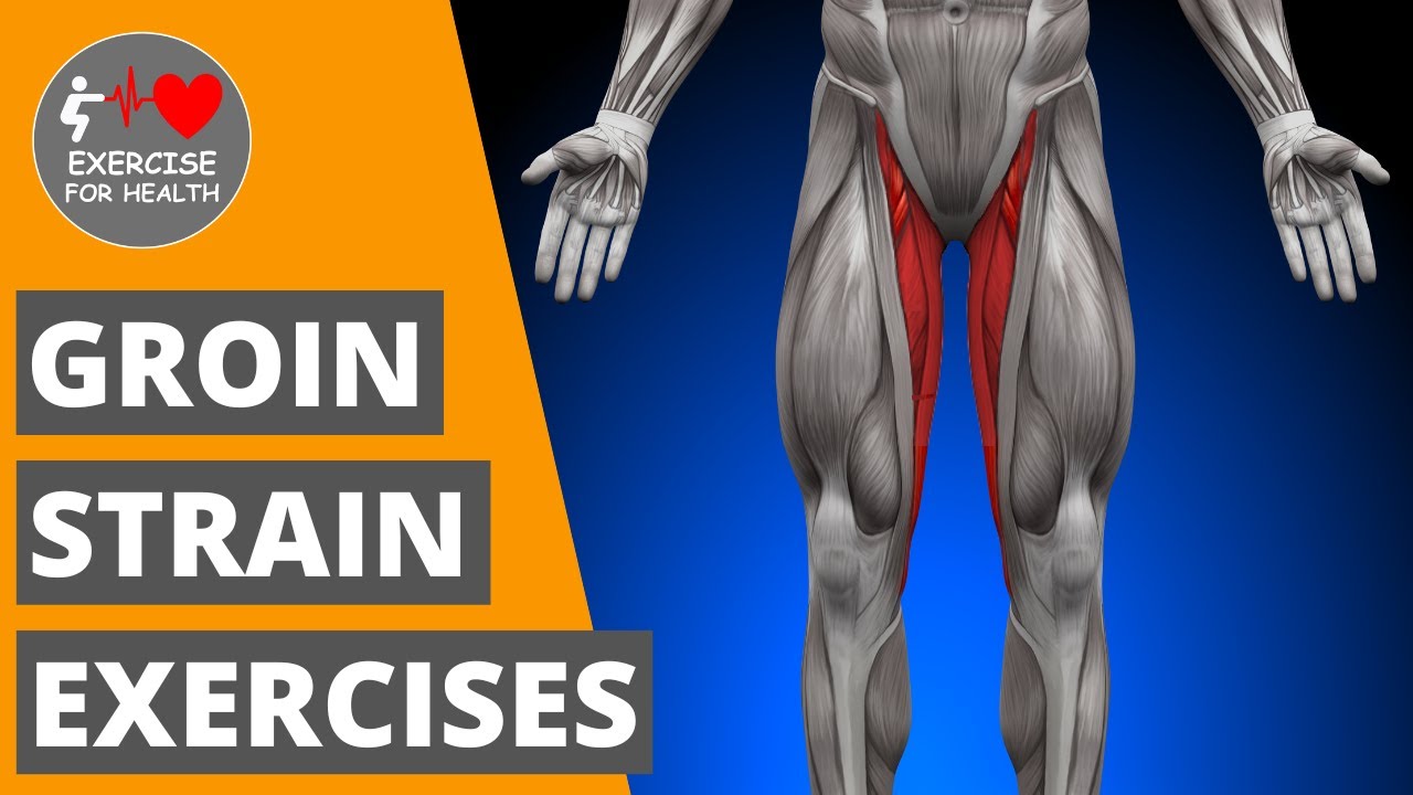 Strength & Stretching exercises to RECOVER from a Groin Injury