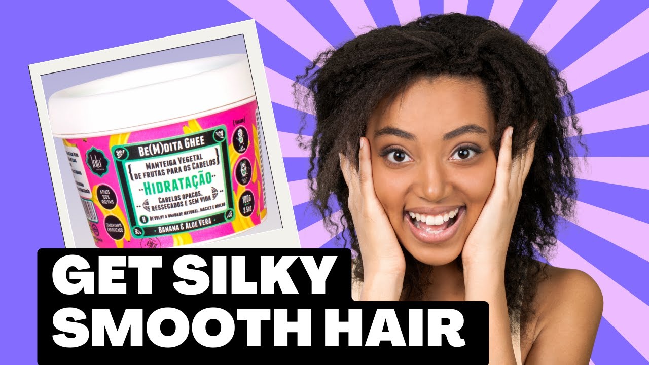 Get Silky Smooth Hair with Lola Cosmetics' Hydrating Hair Butter with Banana and Aloe Vera!