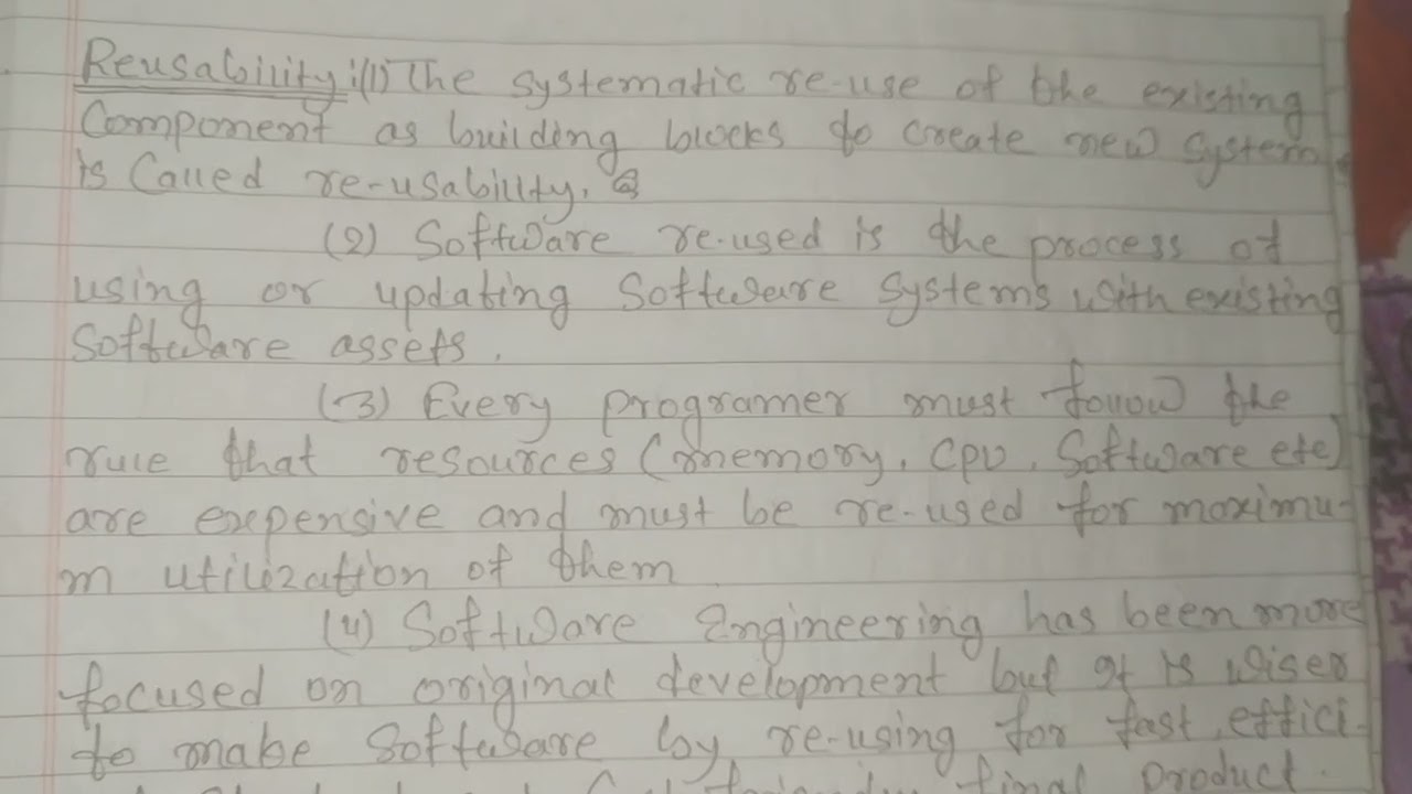 Reusability in c++