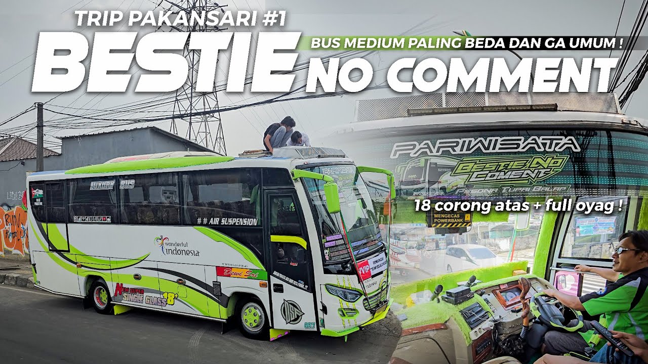 [ YANG INI BEDA NIH ! SERU BANGET PERTAMA NGETRIP NAIK BUS MEDIUM ! ] Ke Pakansari Bestie No Comment
