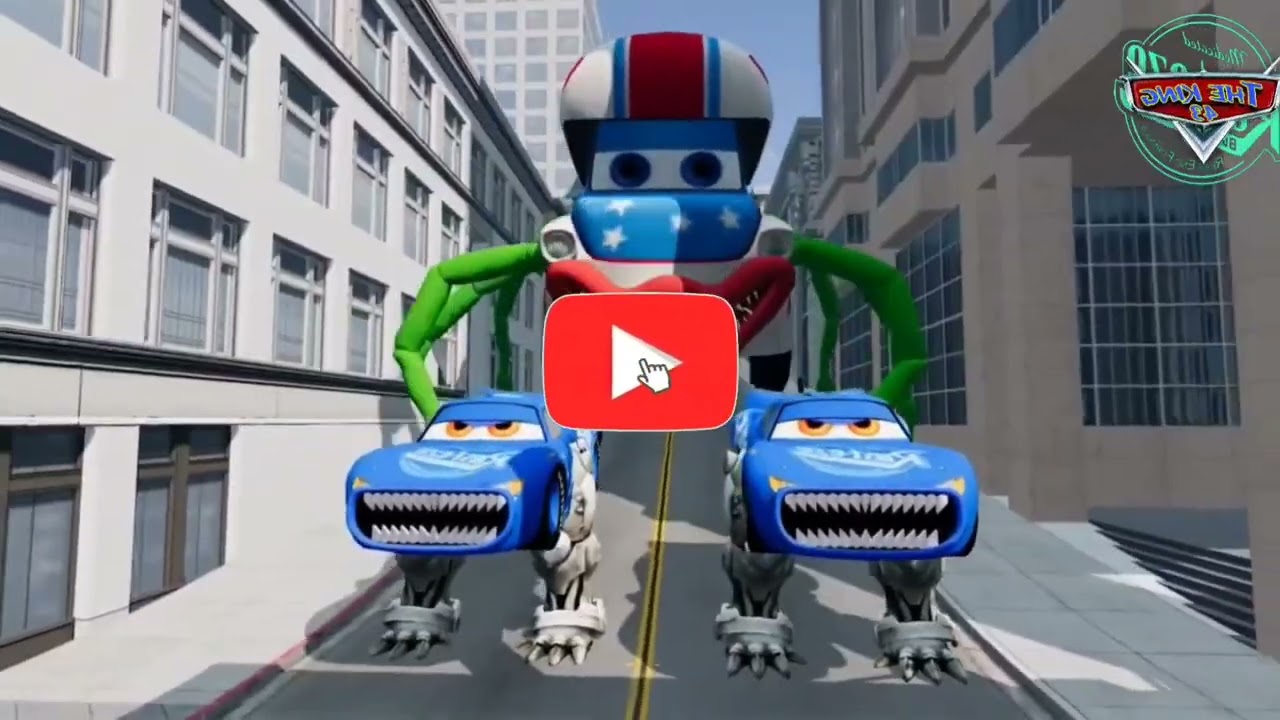 Epic Escape From The Lightning McQueen Boxy Boo Eater Monster Train Eater -Coffin Dance Song (COVER)