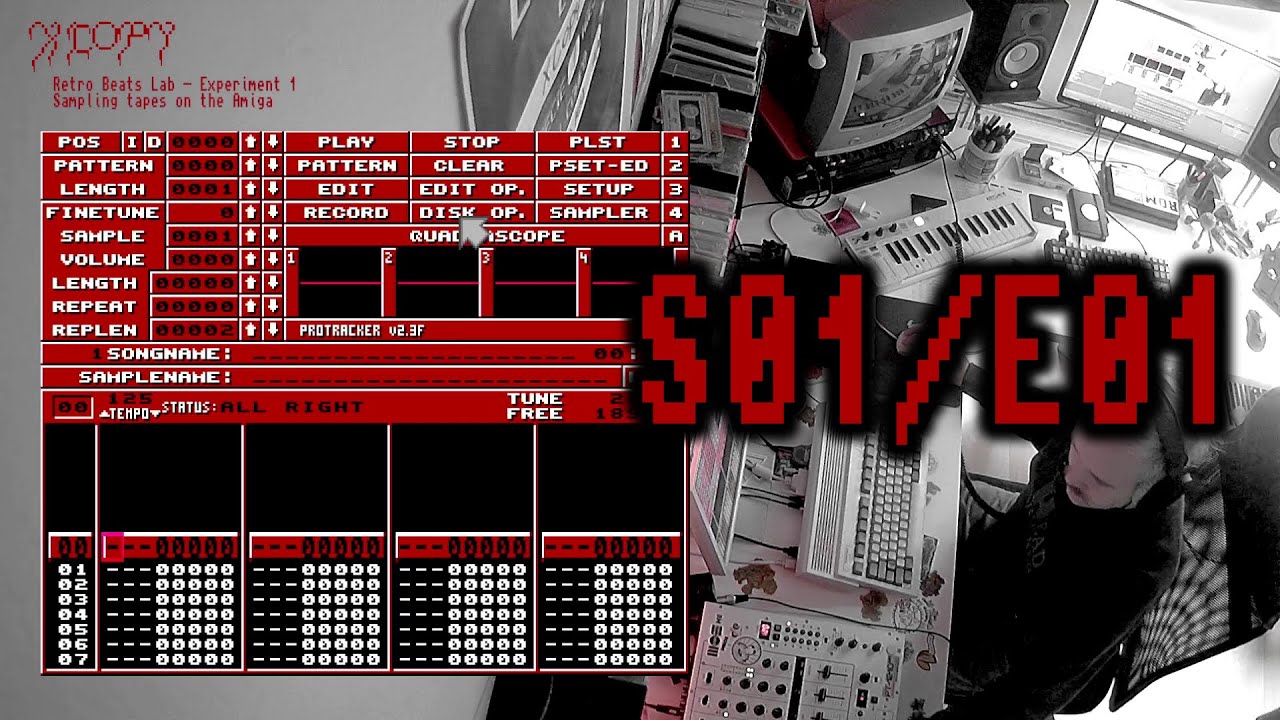 XCOPY - Retro Beats Lab - Sampling tapes on the Amiga - S01/E01