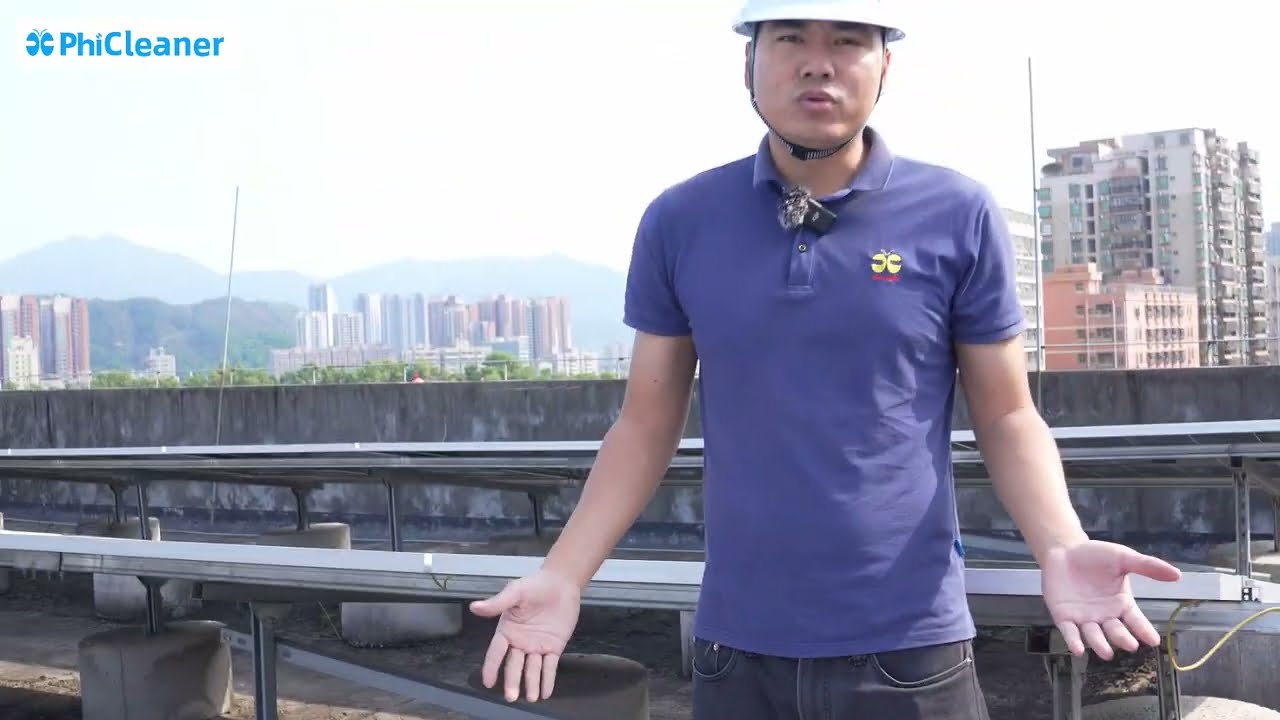 🌹【PhiCleaner: Assemble in 15s. Clean Smarter  ⏱️】#solarcleanrobot #photovoltaic  #autonomousrobot