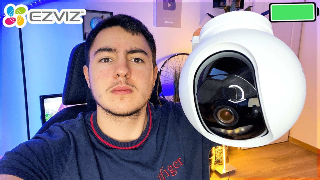 EZVIZ CB8 2K - Une caméra de surveillance sur batterie très intelligente !