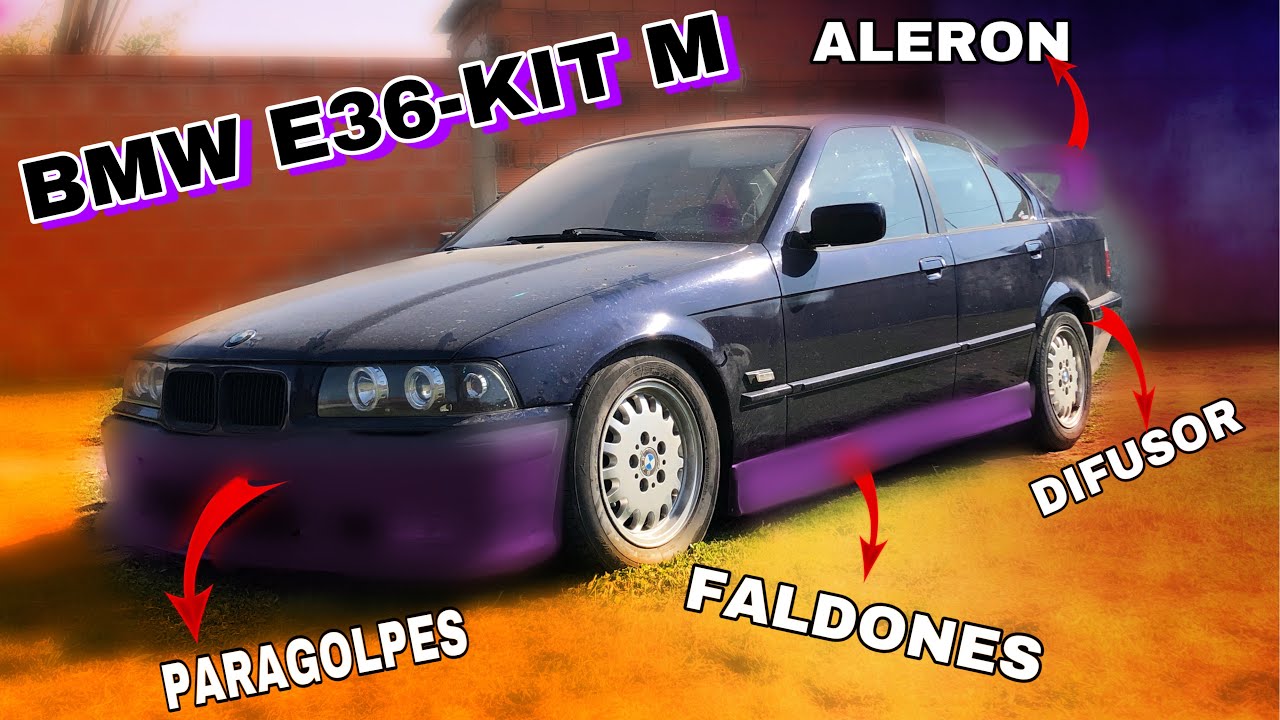 INSTALACION del BODYKIT M para mi BMW E36 (paso a paso) / Mark Demian