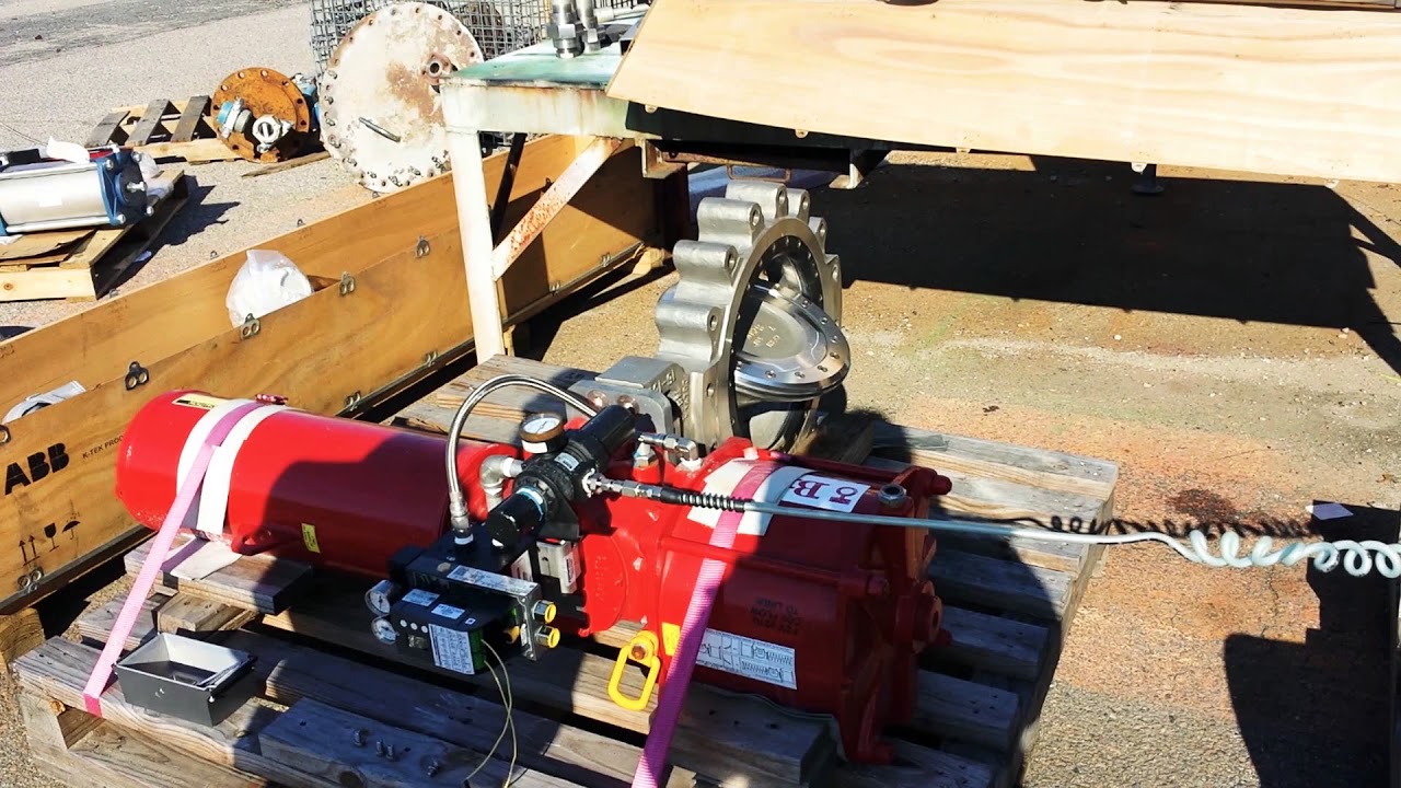 BRAY TRI-LOK TRIPLE OFFSET BFV / BRAY S98 ACTUATOR / BRAY S6A SMART POSITIONER