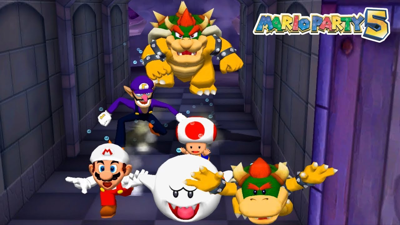 Mario Party 5 - Марио против Тоада против Бу против Валуиджи