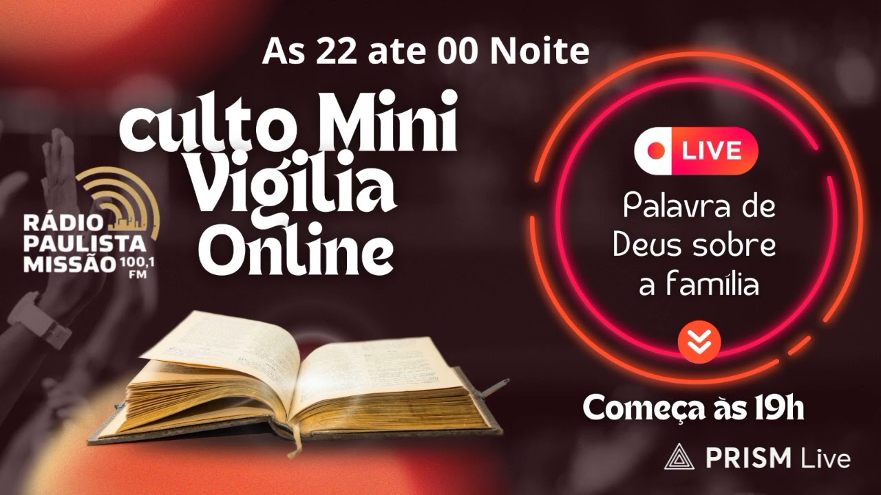 Mini vigília Dia 24/02/26