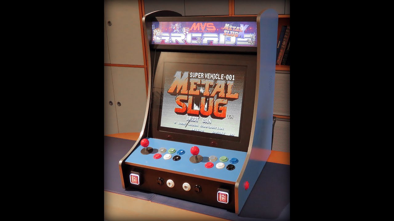 DIY Bartop Arcade Cabinet - Raspberry Pi running RetroPie