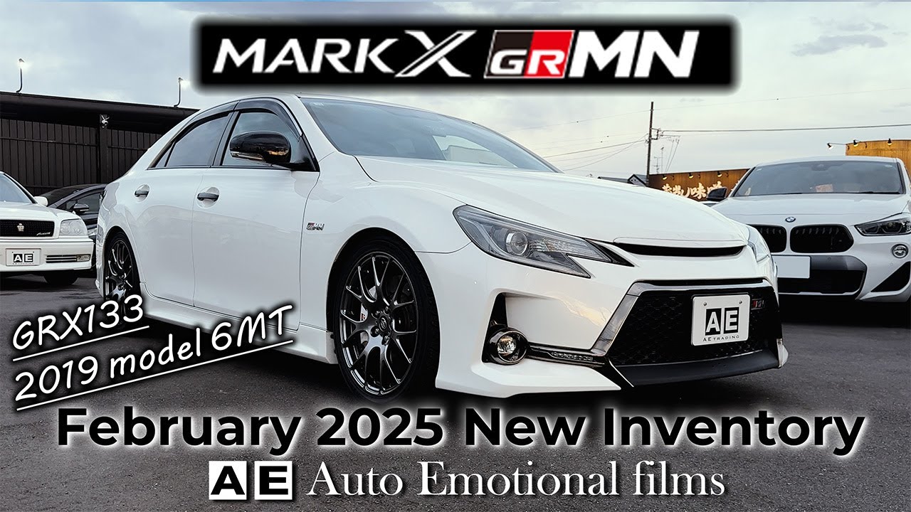 [GRX133改 マークX GRMN 新入庫車紹介] 限定350台のGRMN2 後期モデルが入庫しました！4ドア×マニュアル車×トヨタで探すと、ここに行き着くはずです！スポーツカー中古車