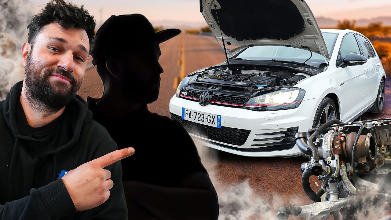 7H POUR CHANGER LE MOTEUR DE CETTE GOLF 7 GTI ! ( Si il réussi, on l'embauche ! )
