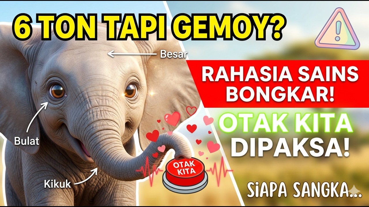 Gajah Itu Imut. MASA SIH????