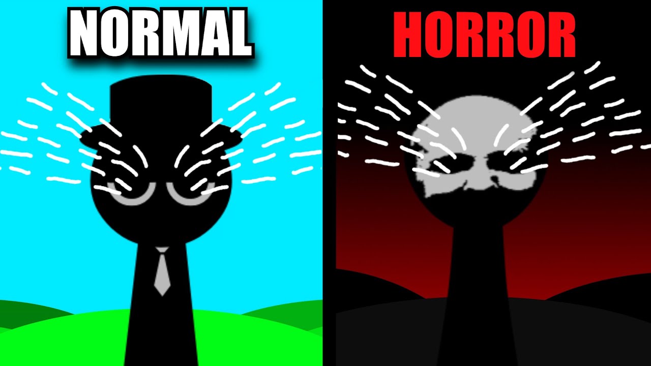 Crying Incredibox Sprunki (Normal VS Horror Comparison)