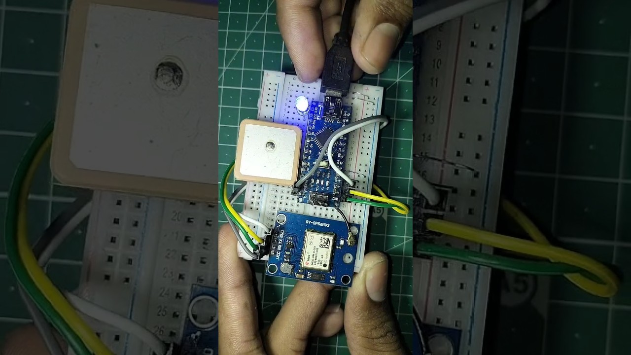 a simple Arduino project GPS tracker project testing but it's not working #arduino #engineering #gps