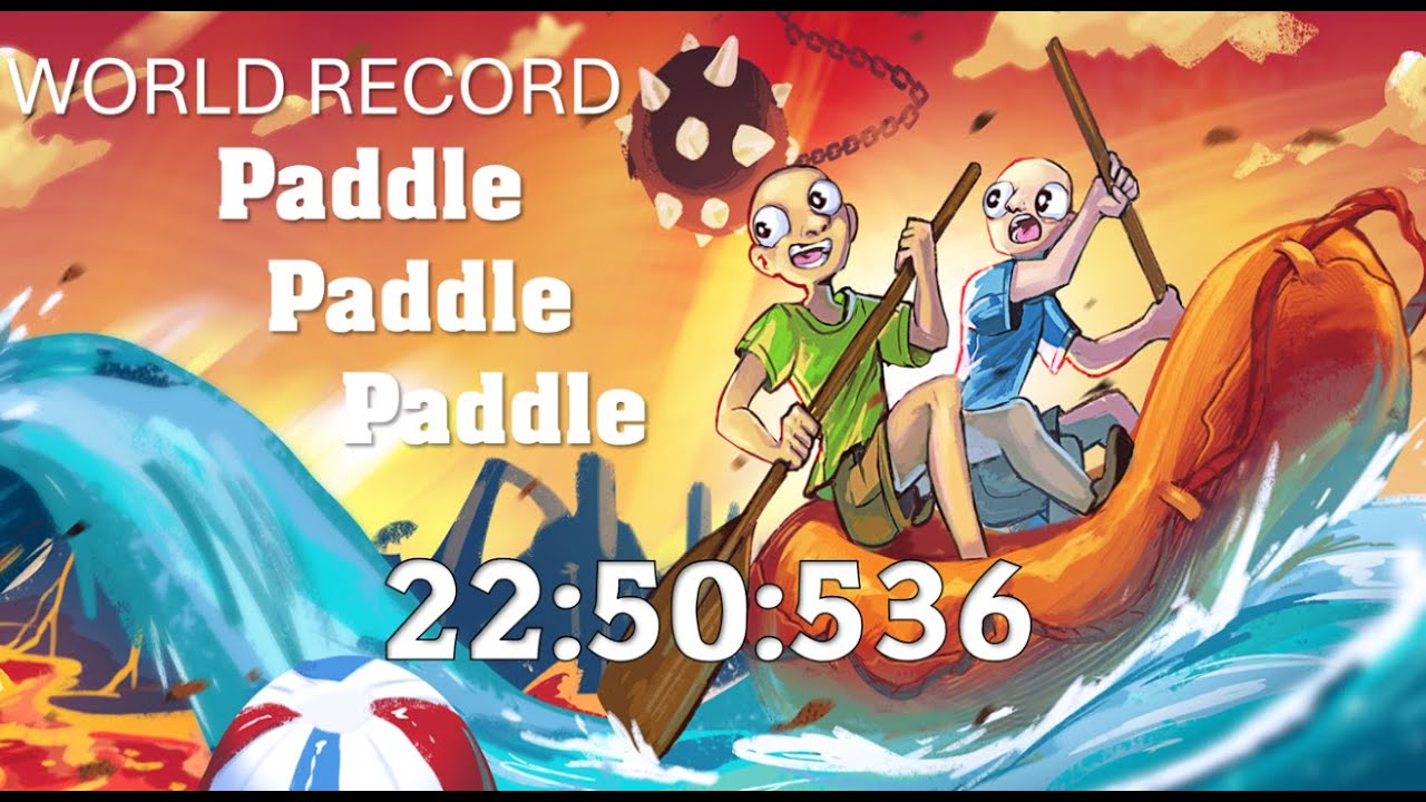 Paddle Paddle Paddle Solo NEW World Record ✨22:50✨ (Full Game)