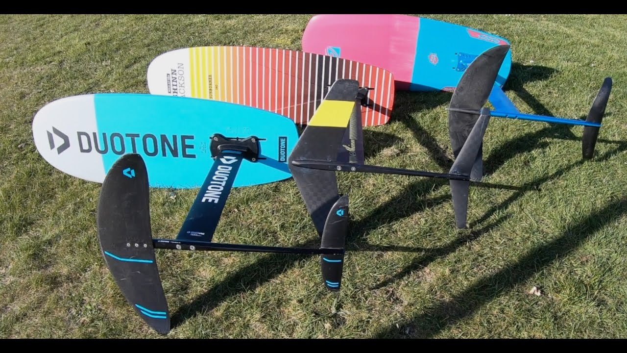 2020 Kitesurf Hydrofoil test | Duotone Spirit Carve, Fone IC-6, Shinn K2