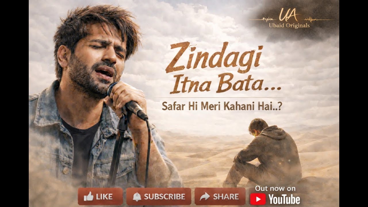 Zindagi Itna Bata | Heart Touching Sad Song |Ubaidoriginals | Lyrics by Ubaid Abdulla 