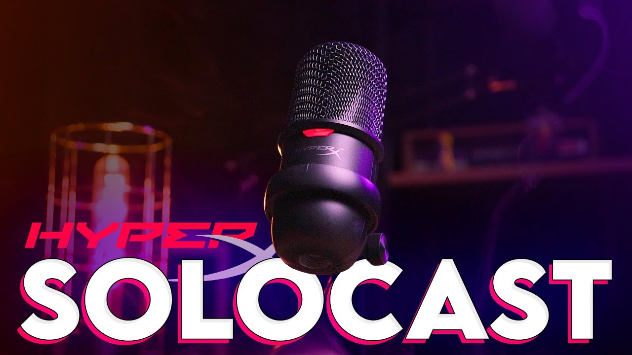 Microfone USB com excelente CUSTO e QUALIDADE! HyperX Solocast