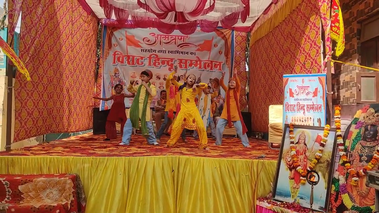 Uttarakhand Group Dance Performance | Hindu Sammelan 2026 | Sizzable school of Dance 
