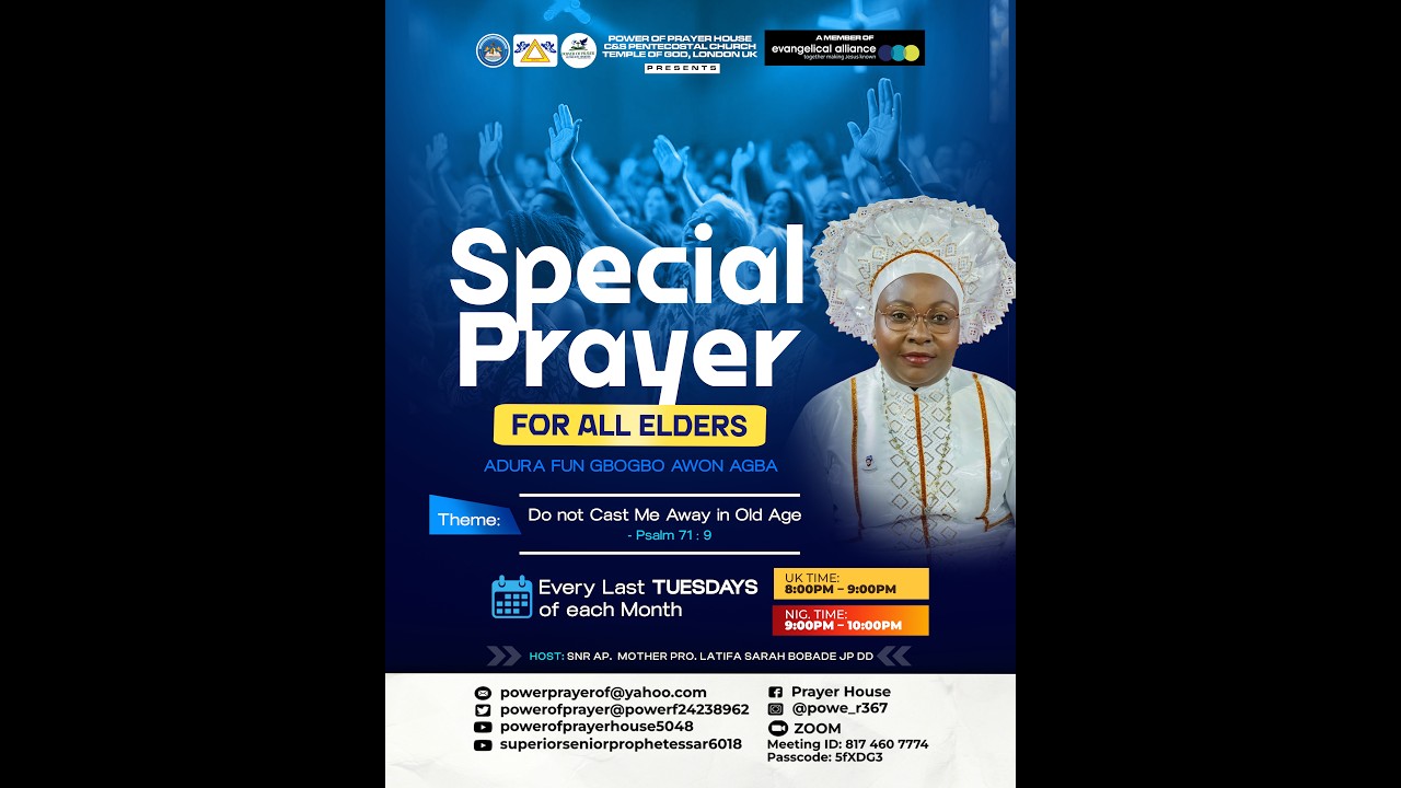 PRAYER HOUSE BIBLE STUDY