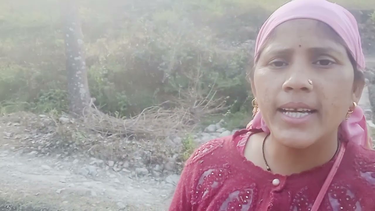 आजकल चल रहा है काम झाड़ी मंडाई का#anju khantwal #pahadi#lifestayle#vlogs